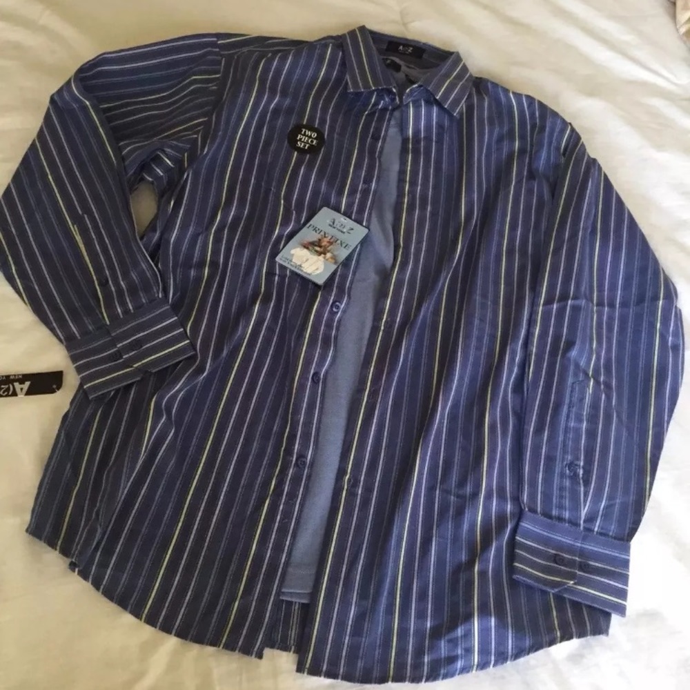 Blue men’s shirts